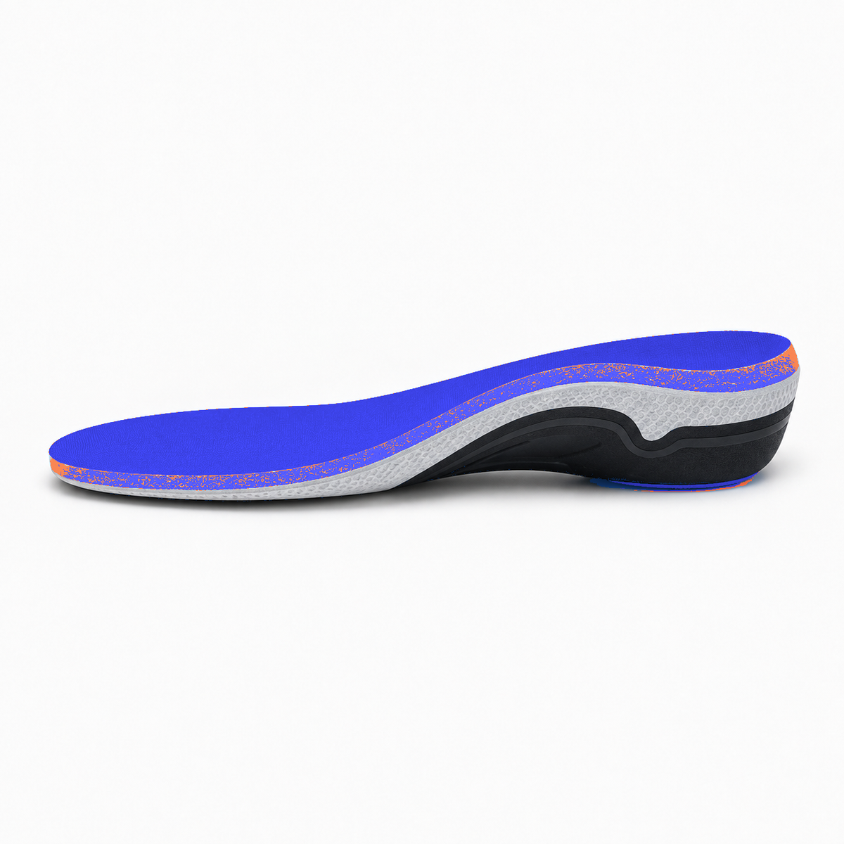 High arch support sport insoles in 203IFI-purple with cushioned heel support