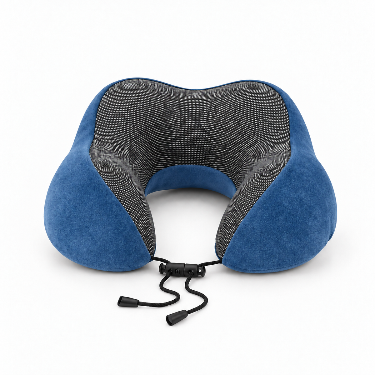 Massage Memory Foam Travel Neck Pillow for Cervical Support