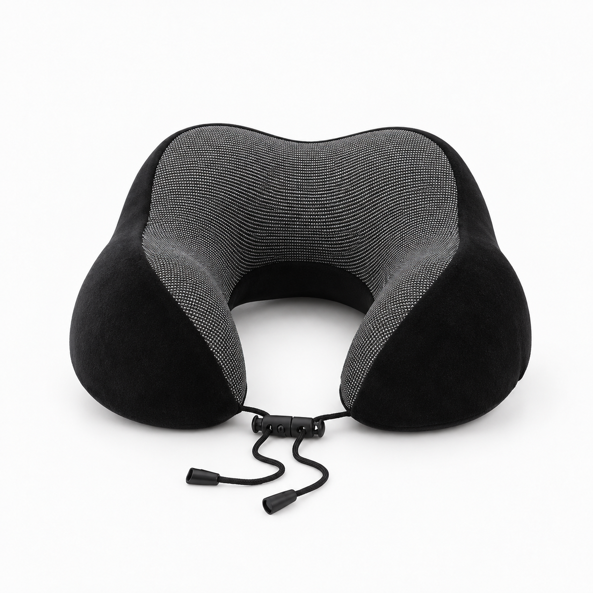 Massage Memory Foam Travel Neck Pillow for Cervical Support