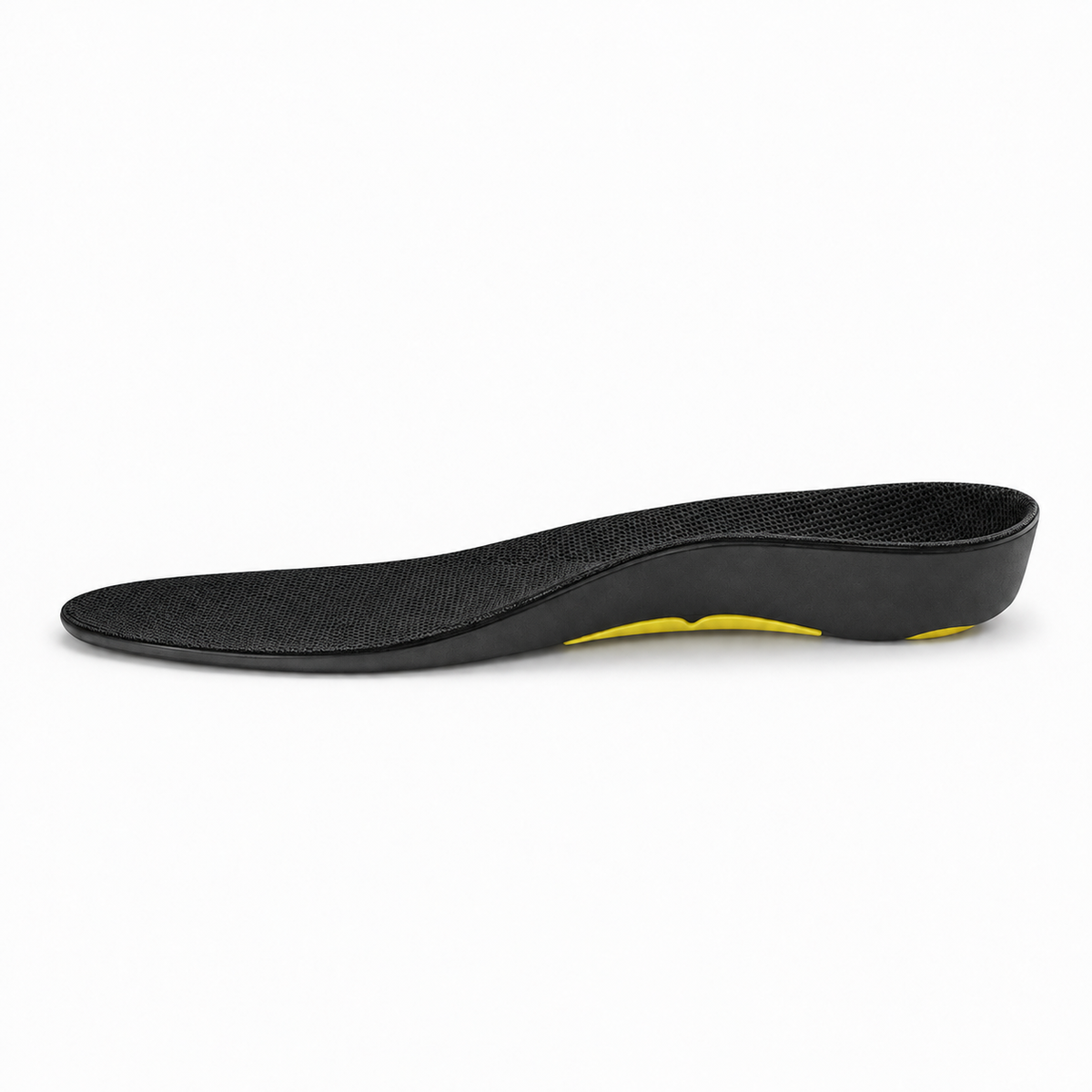 Deodorising Orthotic Insoles with Shock Absorbing Support - Black 41-42 size orthotic insole with shock absorbing arch support