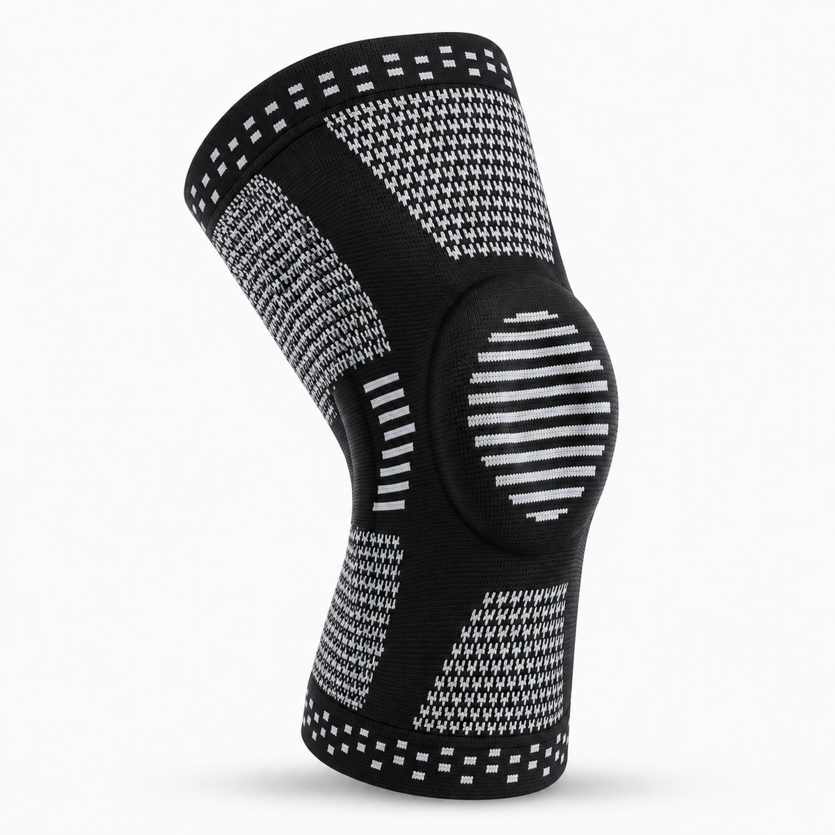 Compression Knee Sleeve Black two pack size XL - breathable compression knee sleeve for comfortable joint support