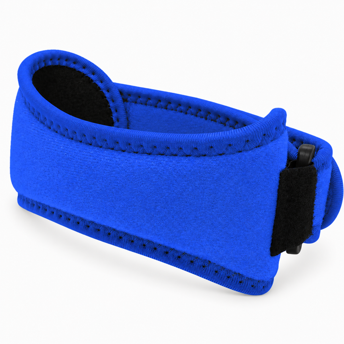Adjustable Patella Knee Strap - Blue knee strap with clean neutral product edge