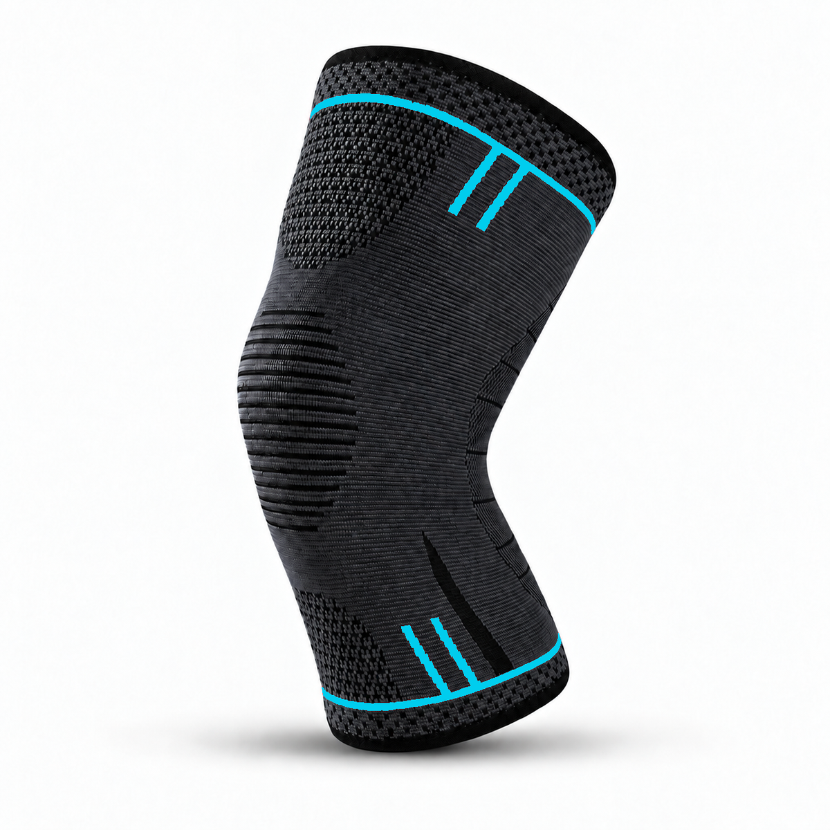 Breathable Knee Support Sleeve Blue size XL - breathable compression knee support sleeve for comfortable joint support
