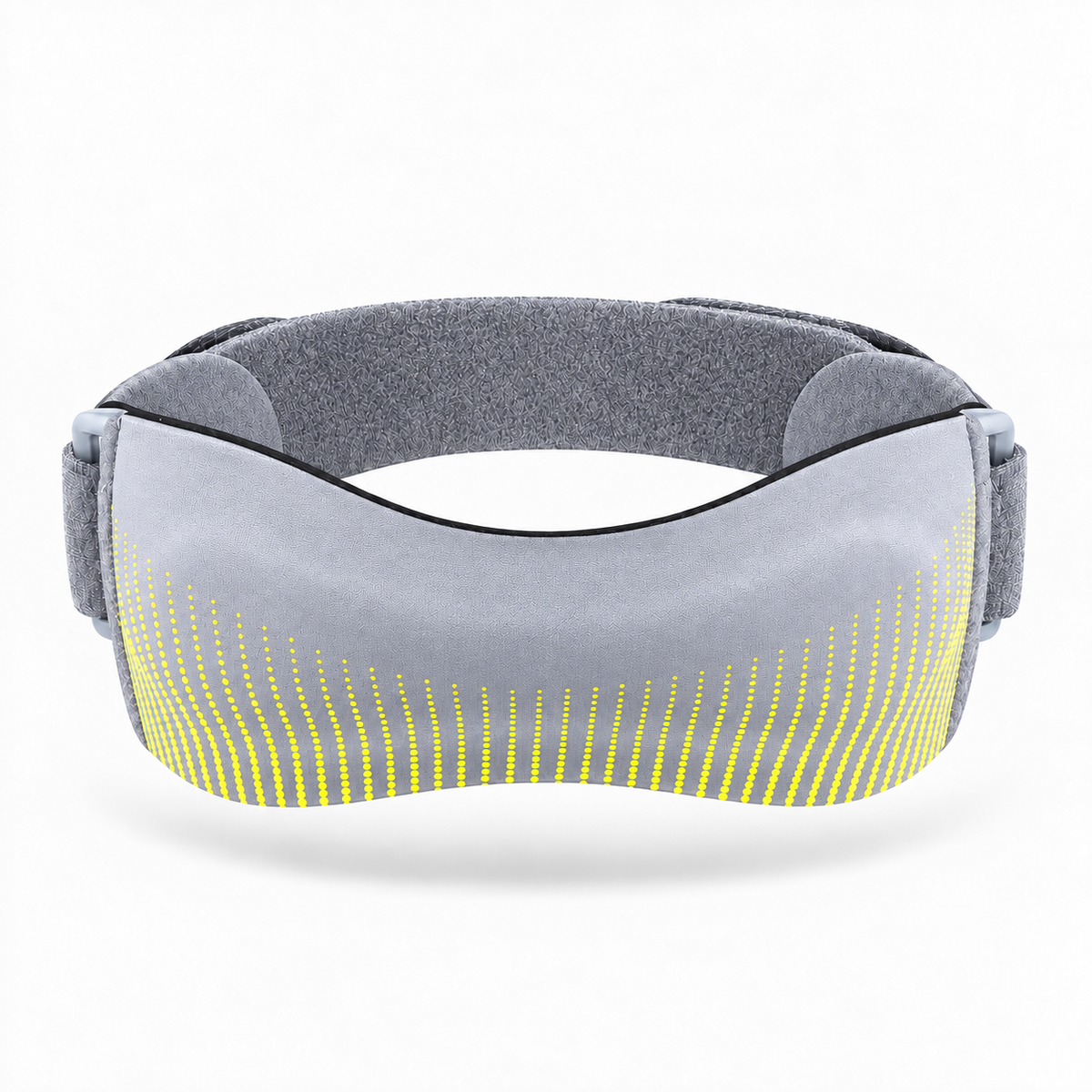 Gray patella tendon knee strap for running and sports, brandless support band