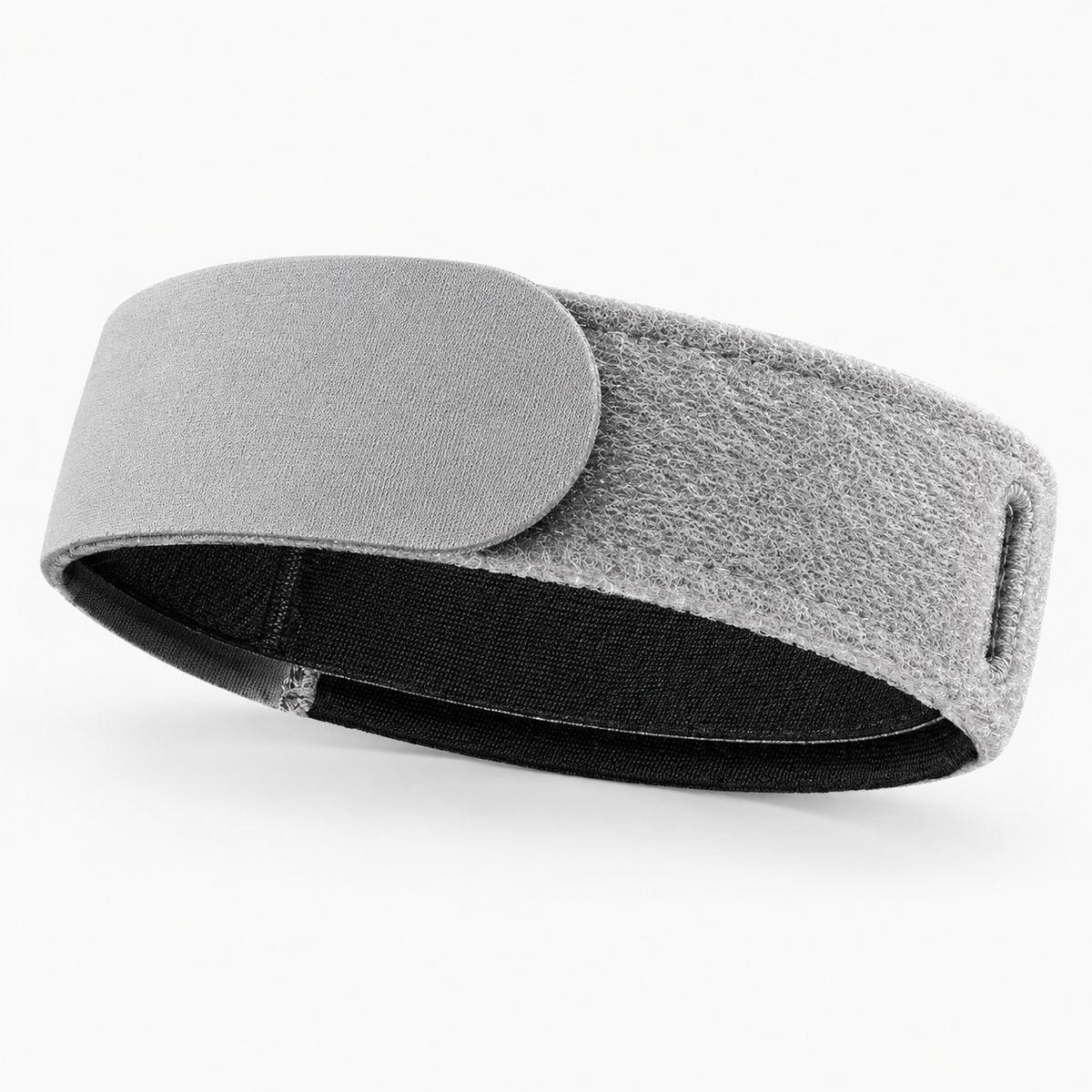 Patellar Tendon Knee Support Strap - Gray adjustable knee strap for patellar tendon support