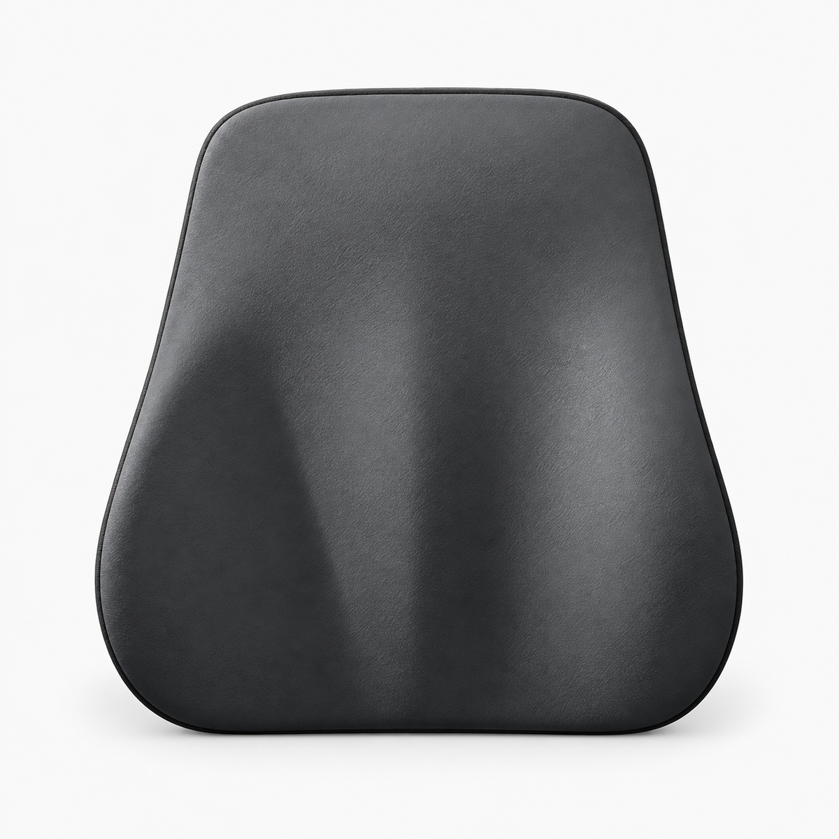 Memory foam car lumbar support cushion and neck pillow - Grey Waist E