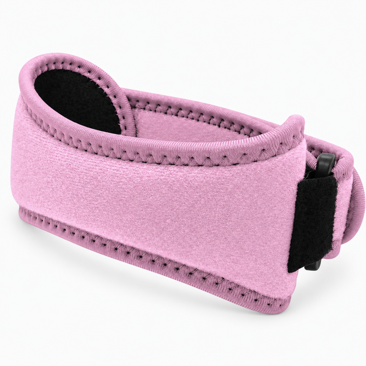 Adjustable Patella Knee Strap - Pink knee support strap with clean neutral product edge