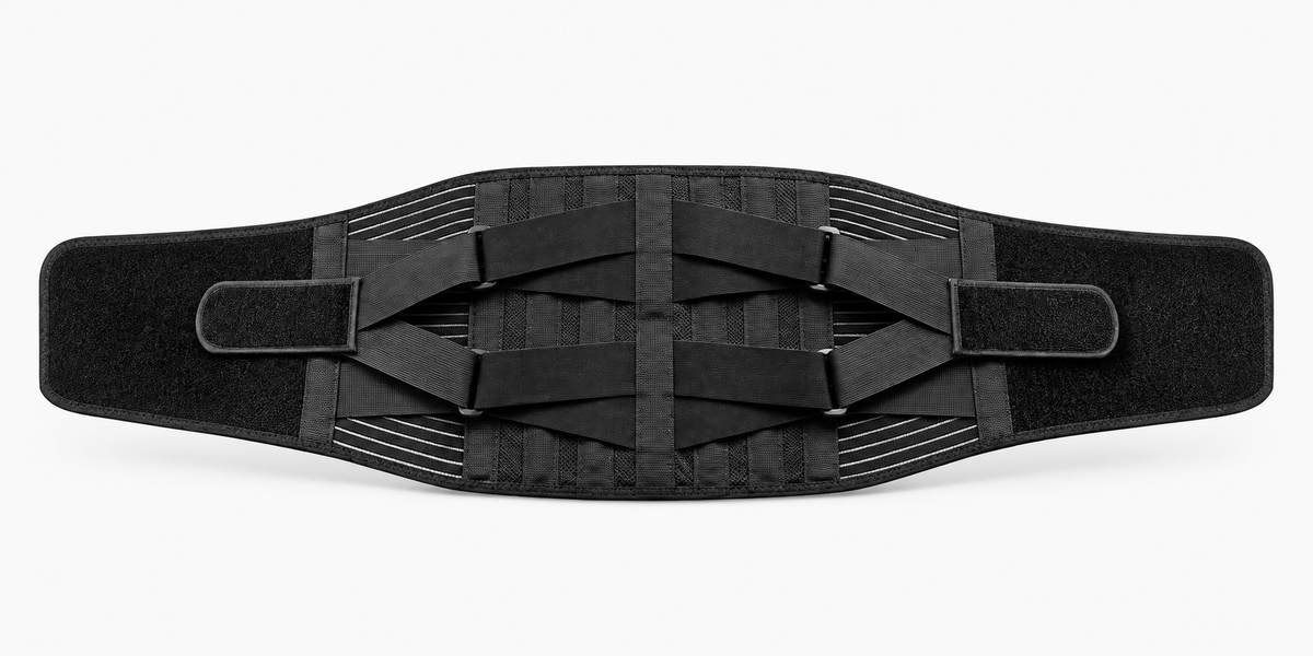 Double Pull Lumbar Support Belt