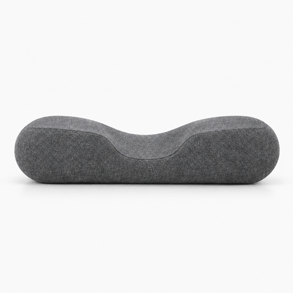 Contour Memory Foam Cervical Pillow for Side Sleepers - dark grey hero product view