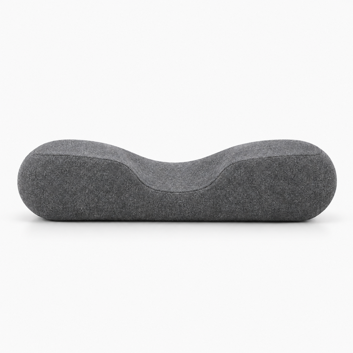 Contour Memory Foam Cervical Pillow for Side Sleepers - dark grey hero product view