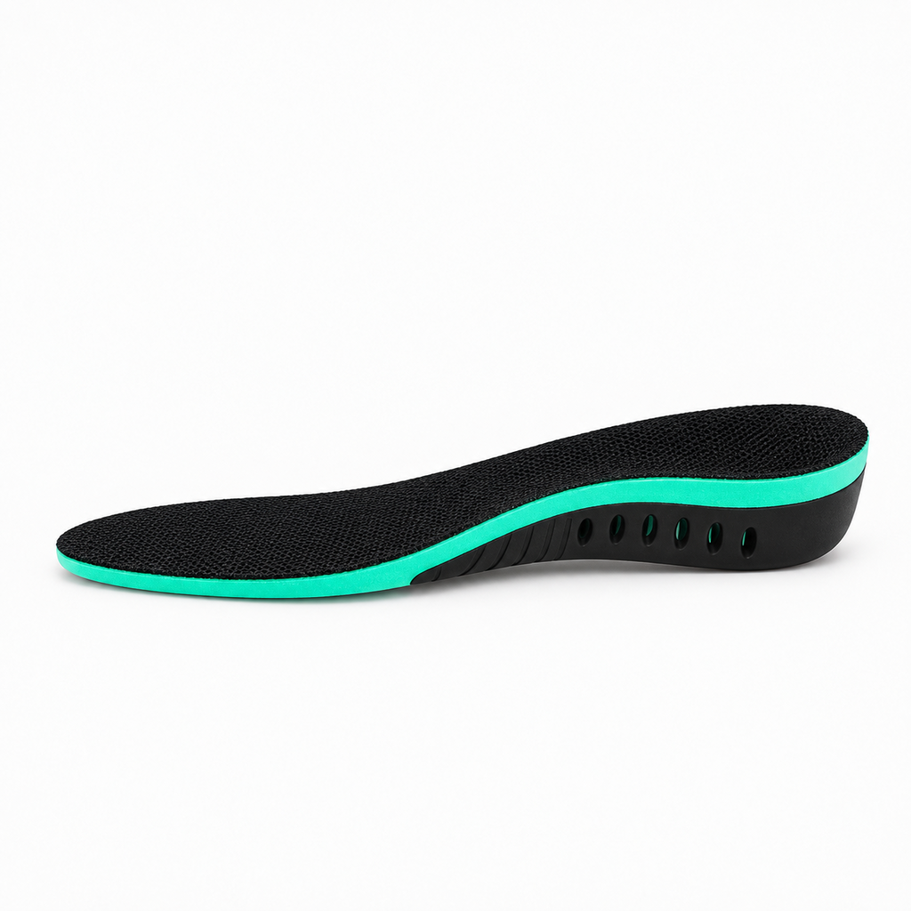 Shock Absorbing Insoles for Flat Feet and Arch Support