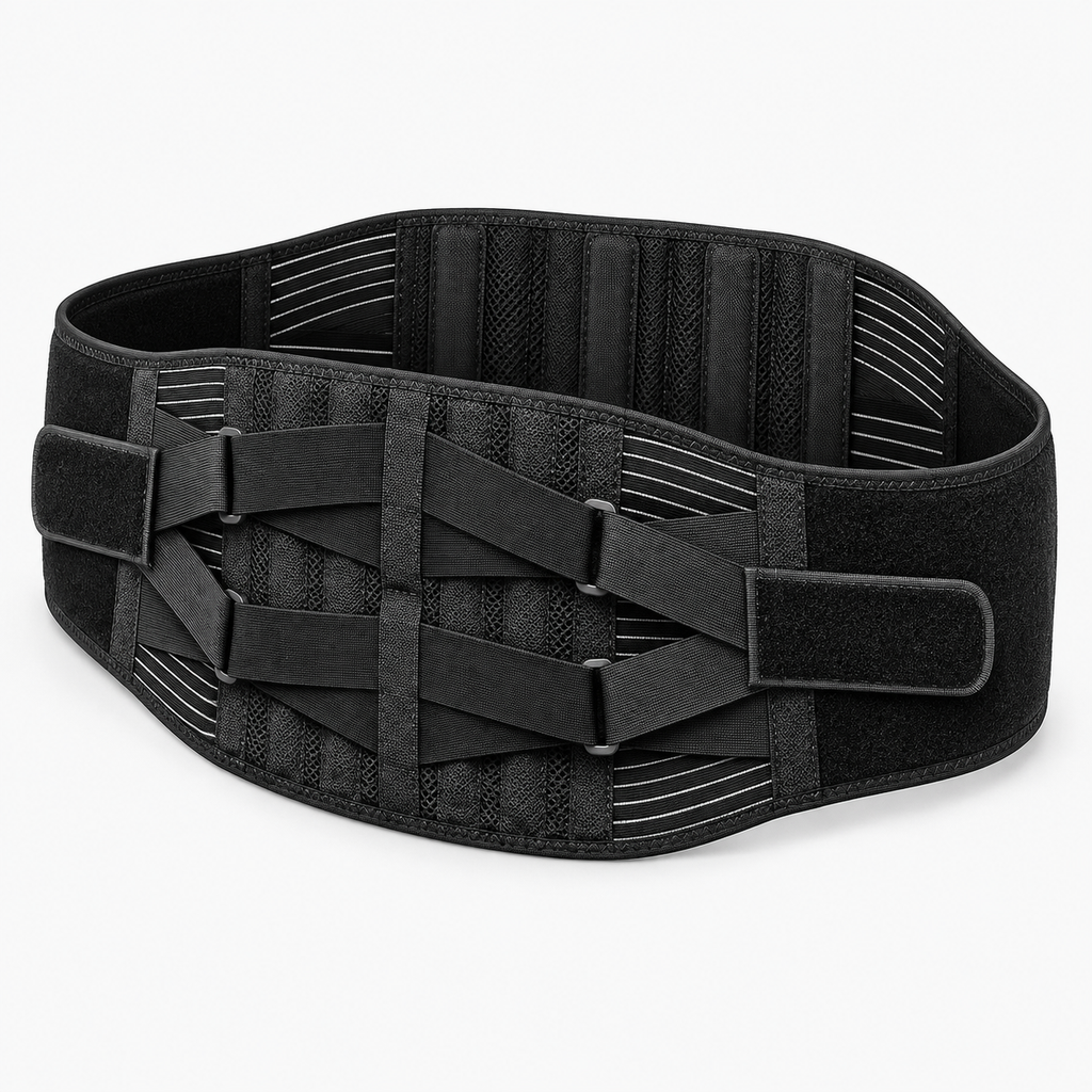 Double Pull Lumbar Support Belt