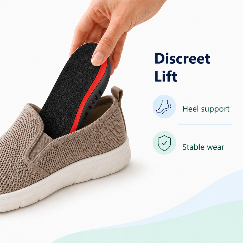 Memory Foam Arch Support Insoles with Heel Cup