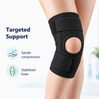 Breathable Knee Brace with Side Stabilizers