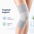 Thin Elastic Knee Support Sleeve for Daily Stability