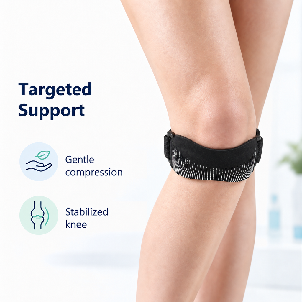 Patella Tendon Knee Strap for Running and Sports - brandless image 2
