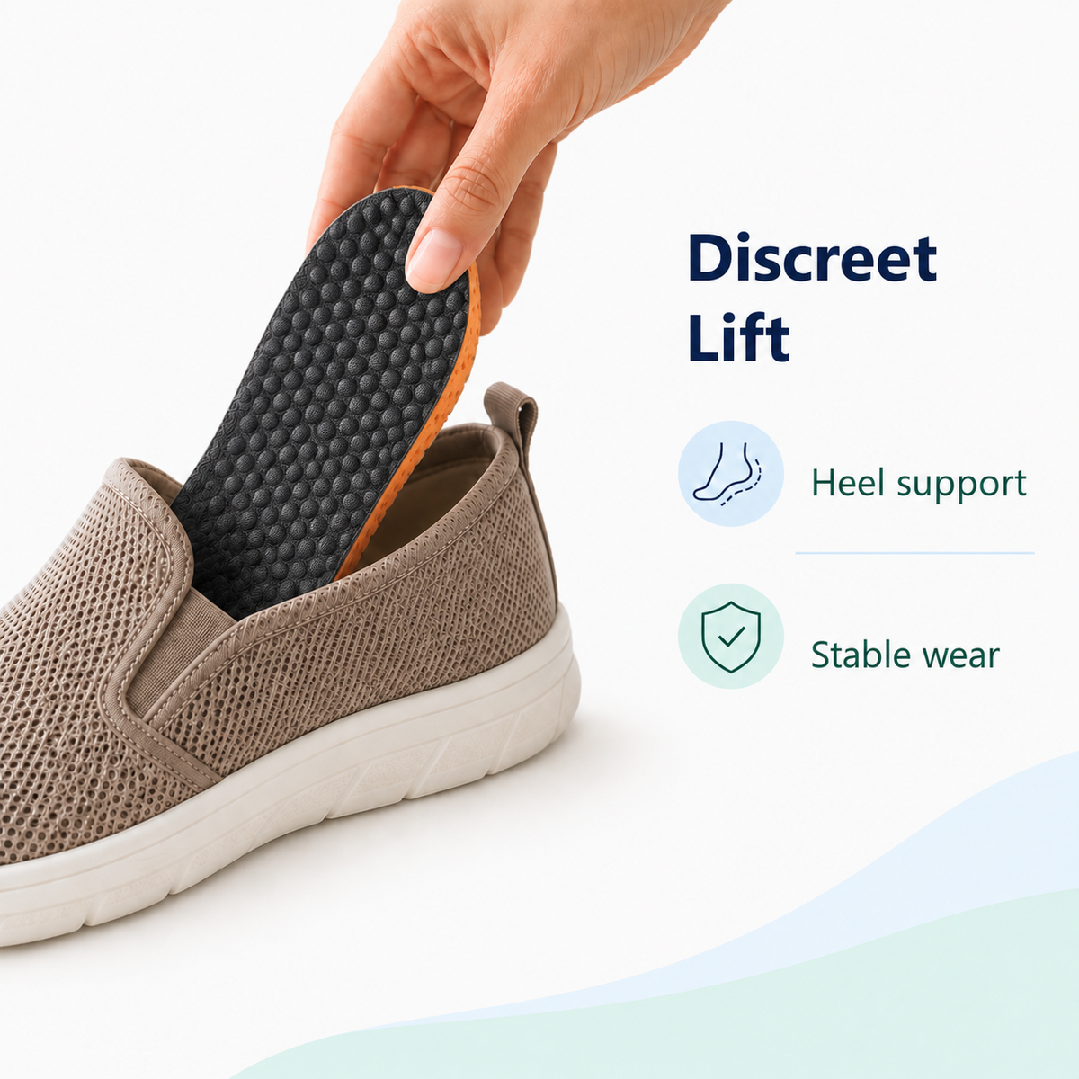 Memory Foam Sneaker Insoles for Shock Absorption