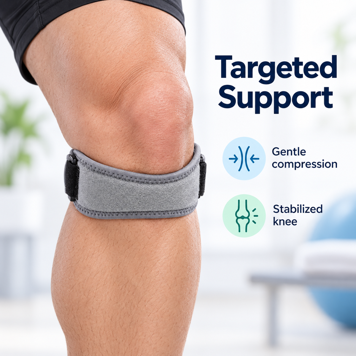 Adjustable Patella Knee Strap