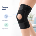 Adjustable Compression Knee Sleeve for Sports Support