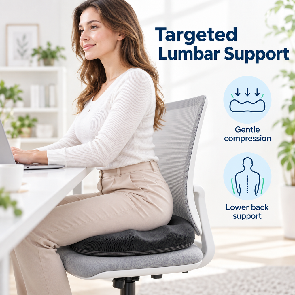 Donut seat cushion pressure relief lifestyle image