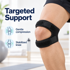 Double Patella Knee Support Strap
