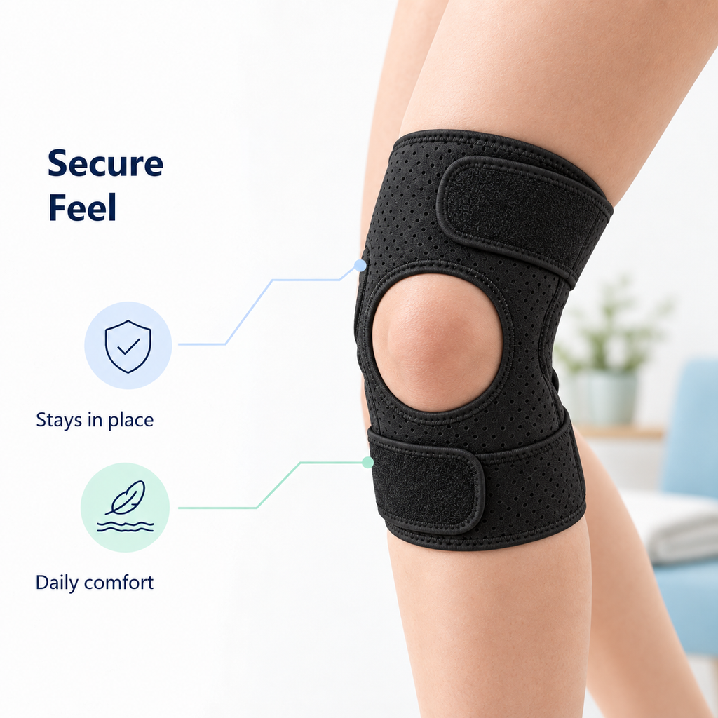 Spring Support Knee Stabilizer Brace for Daily Use
