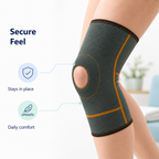 Breathable Compression Knee Brace for Meniscus Support