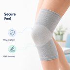 Thin Elastic Knee Support Sleeve for Daily Stability