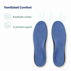 Orthopaedic Arch Support Insoles for Plantar Fasciitis - Blue - image 4