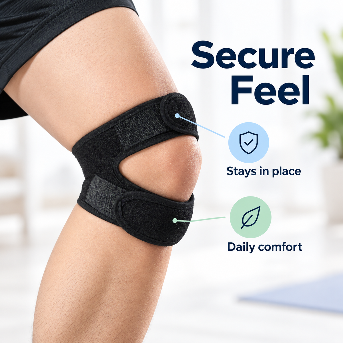 Open Patella Knee Brace