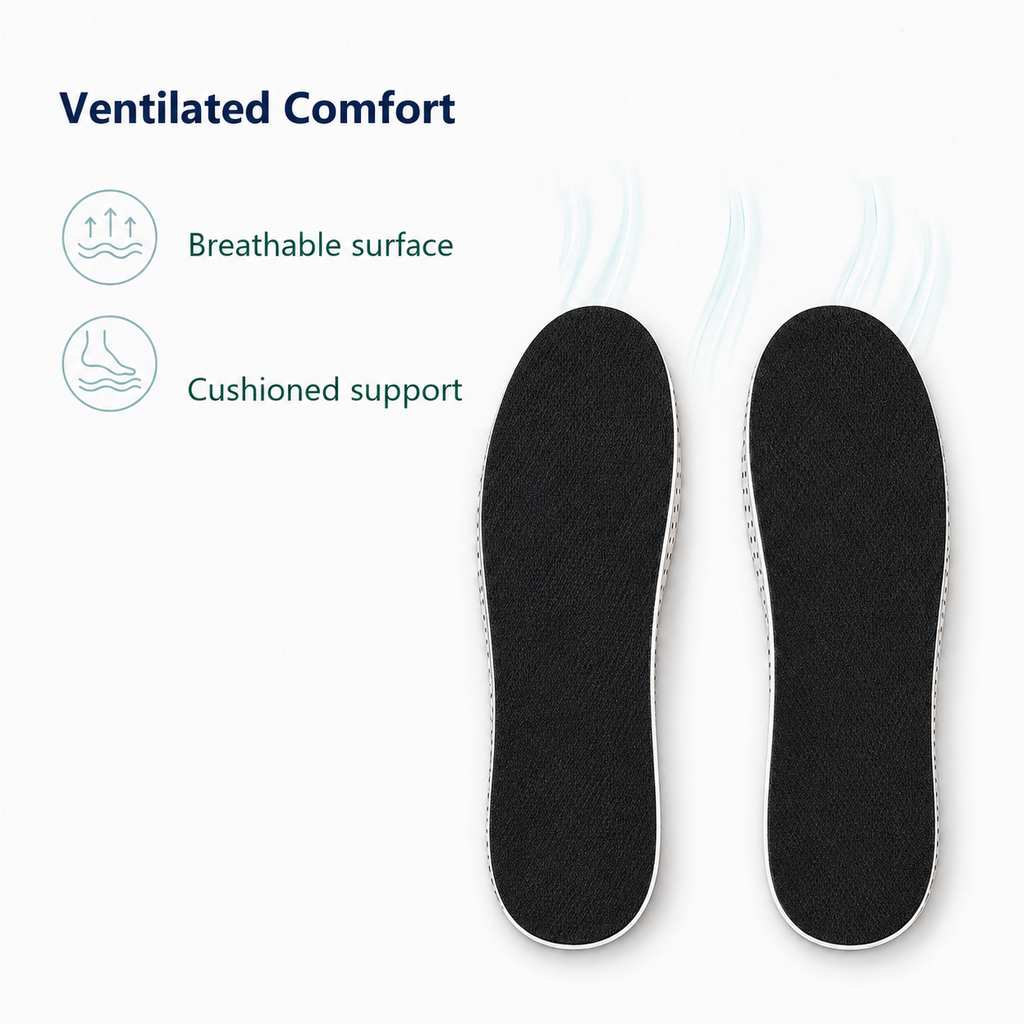 Breathable Shoe Lift Insoles for Height Increase