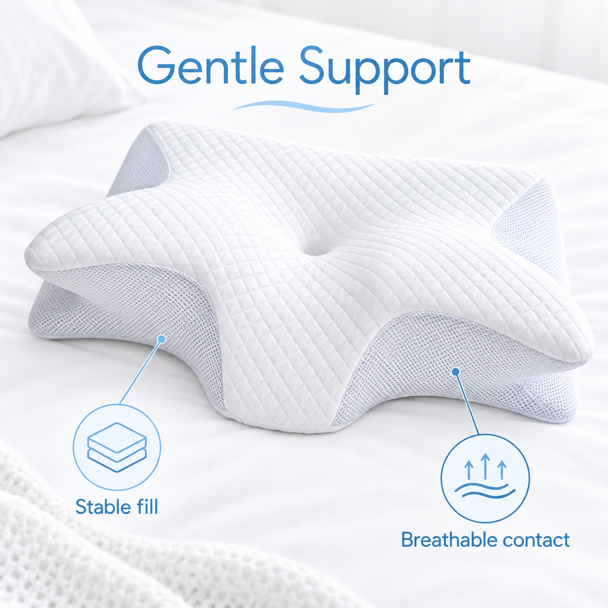 Cervical Pillow Cover