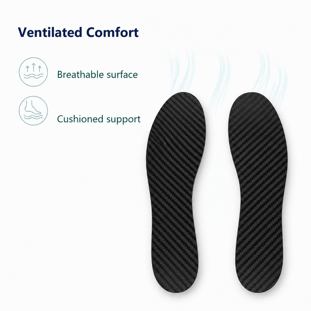 Carbon Fibre Shoe Insoles