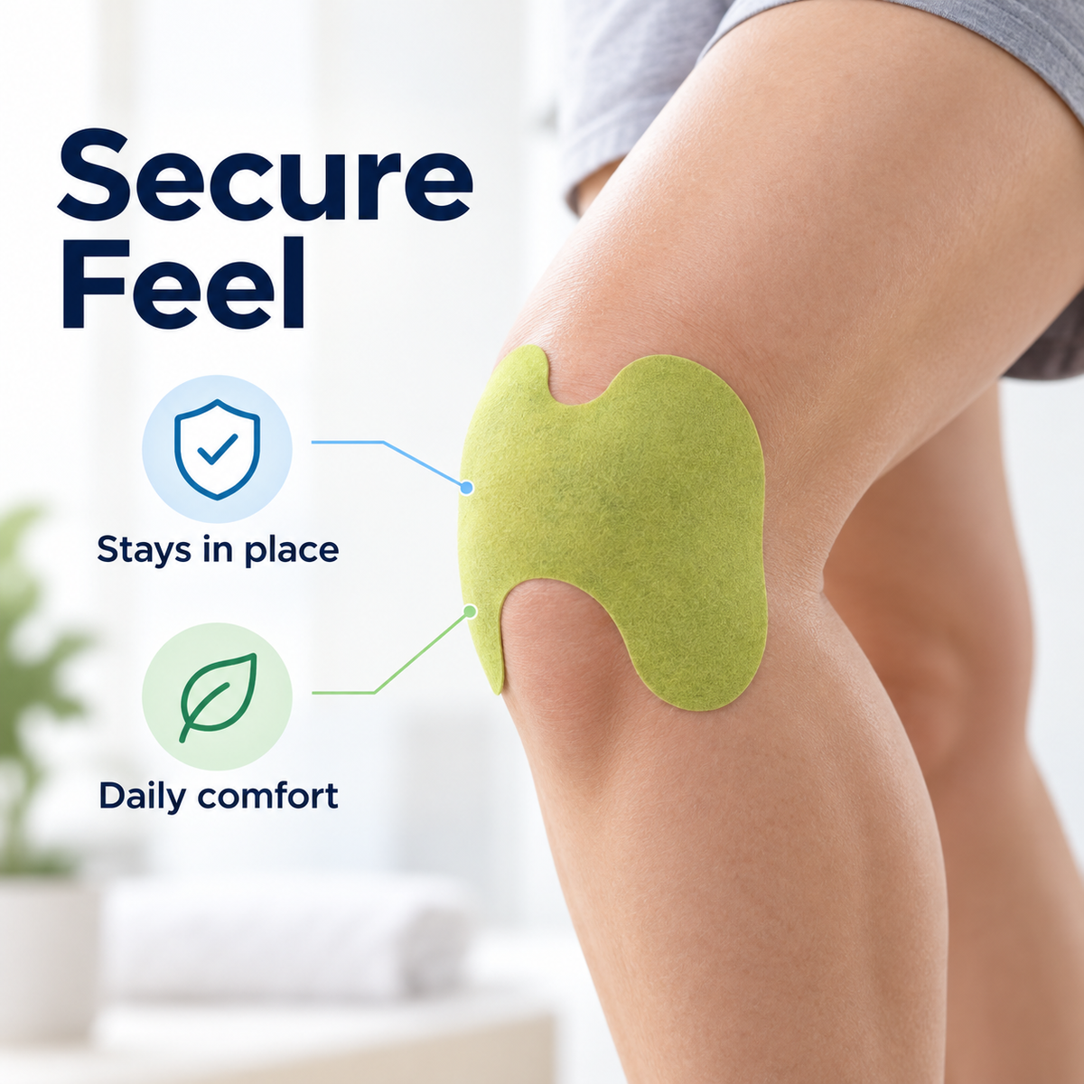 Warming Knee Support Patches