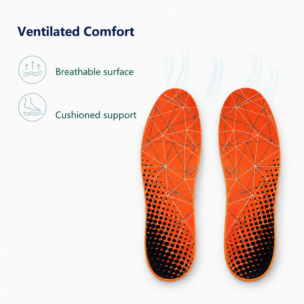 Orthotic Insoles for Flat Feet and Arch Support
