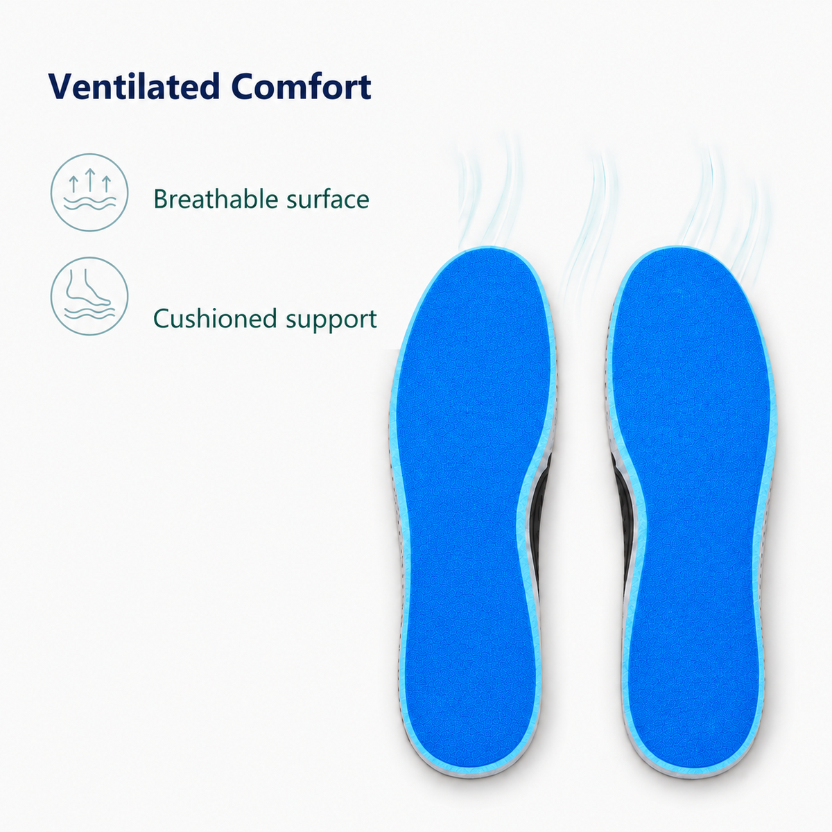 High Arch Support Insoles for Sport Shoes
