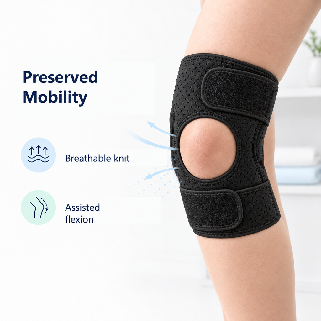 Spring Support Knee Stabilizer Brace for Daily Use