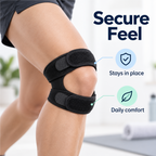 Double Patella Knee Support Strap