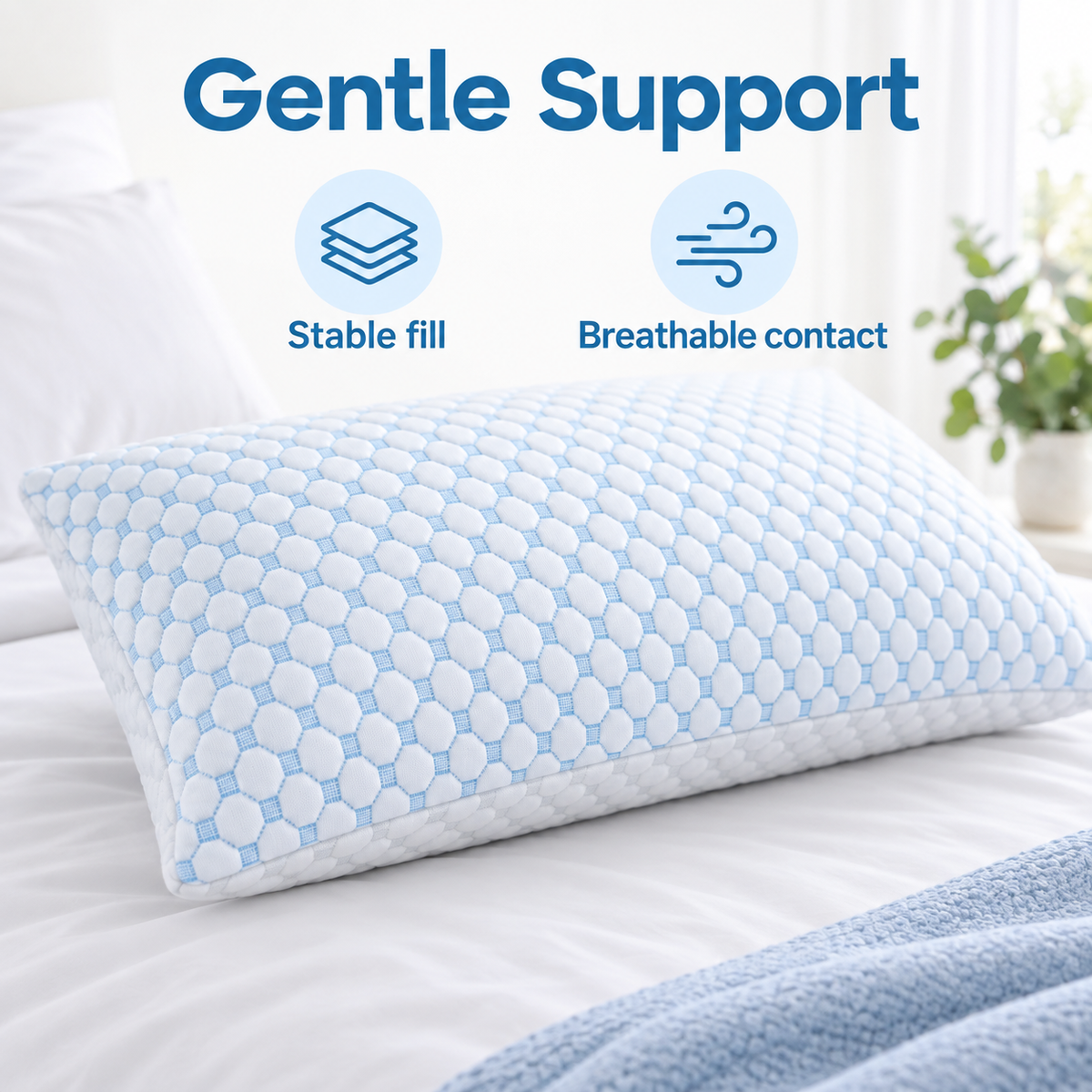 Cooling Memory Foam Pillow
