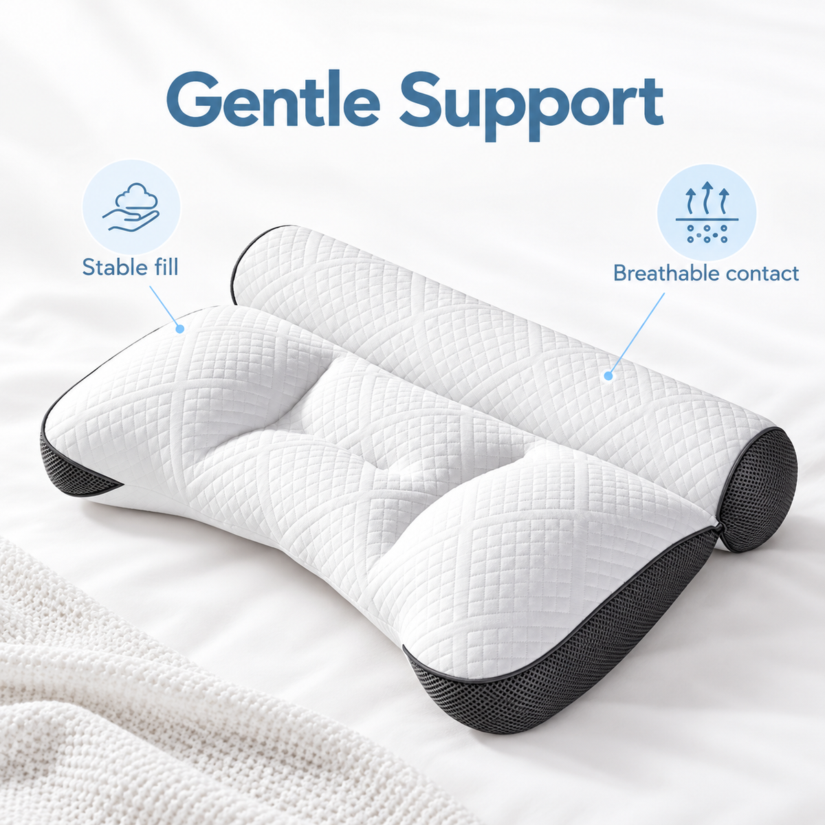 Ergonomic Neck Support Pillow