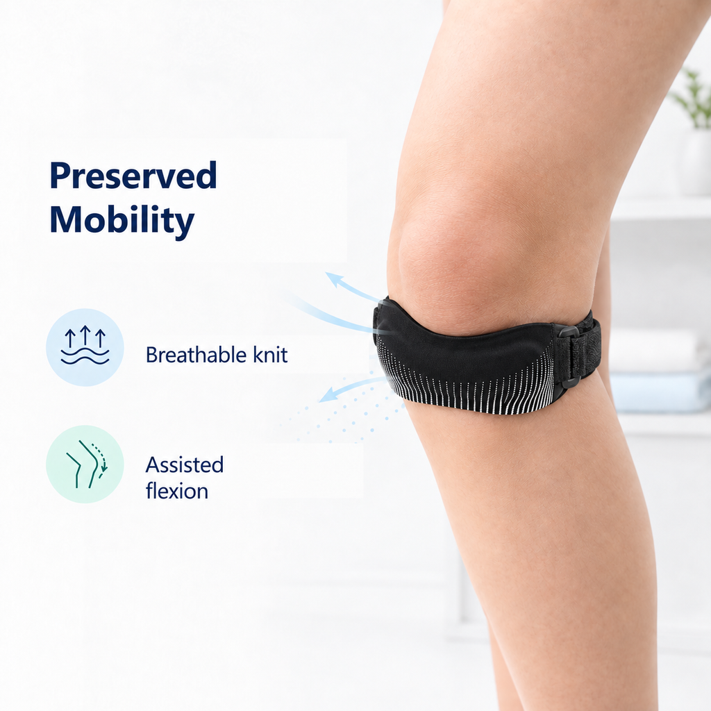Patella Tendon Knee Strap for Running and Sports - brandless image 4