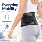 Flexible Lower Back Support Belt