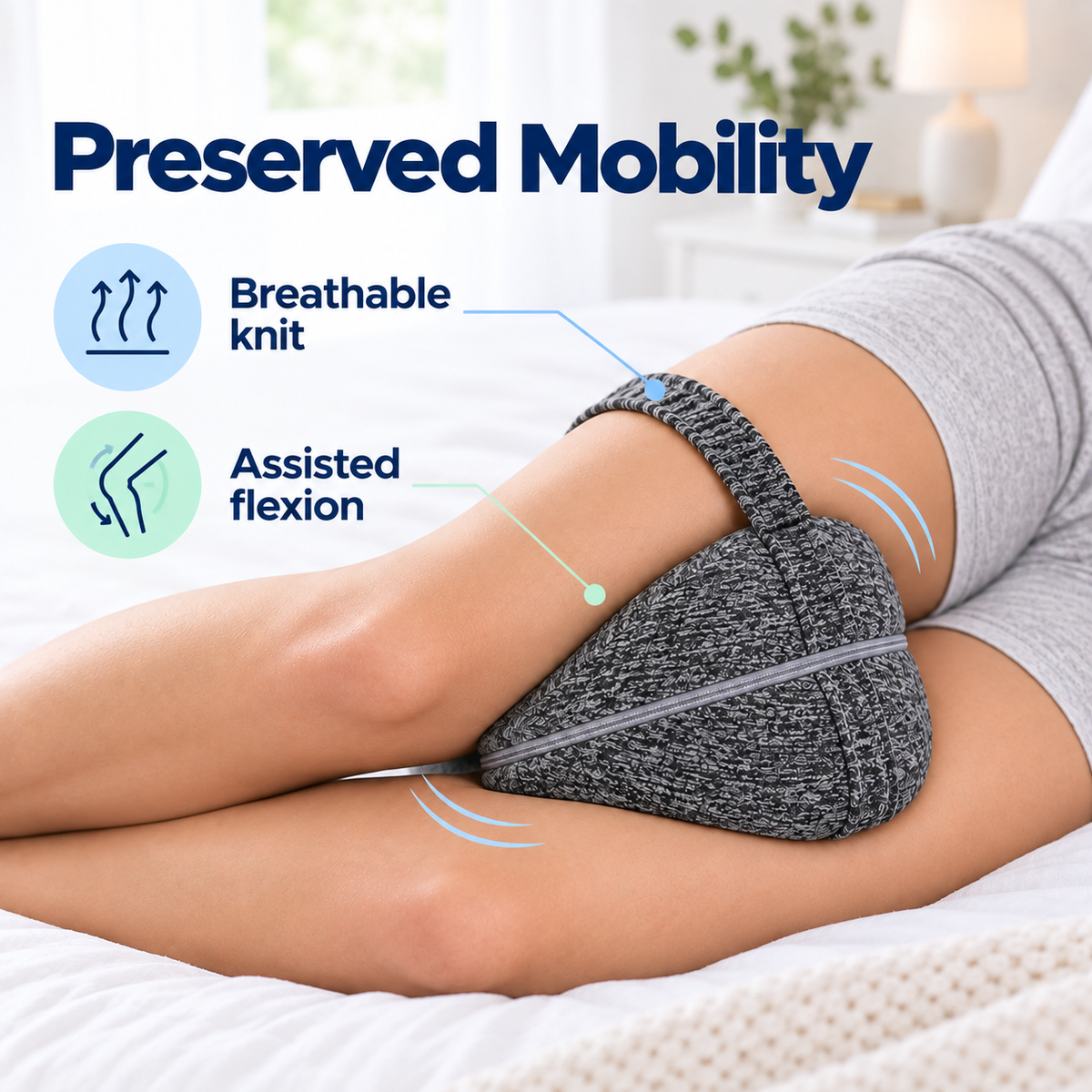 Memory Foam Knee Pillow