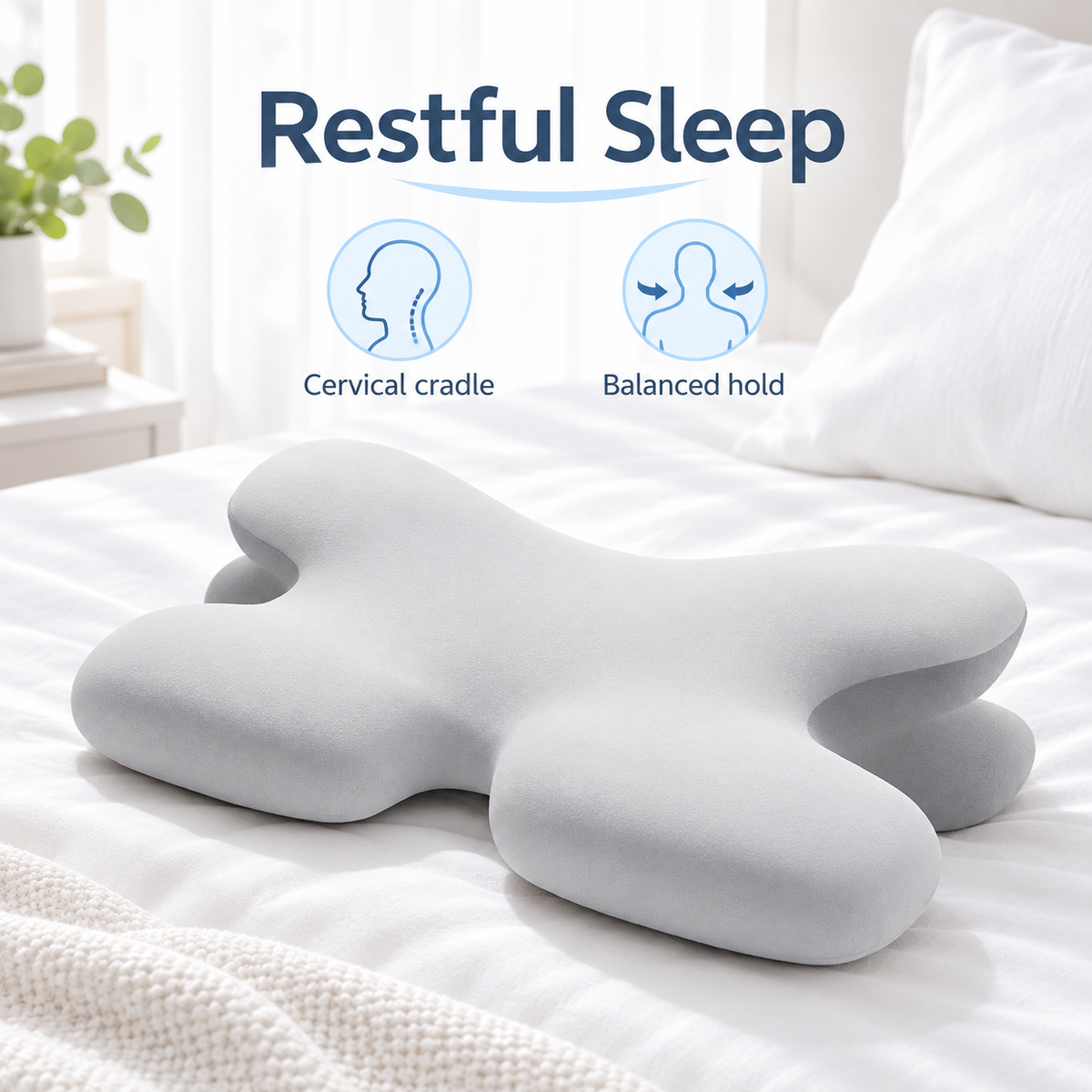 Slow Rebound Neck Pillow