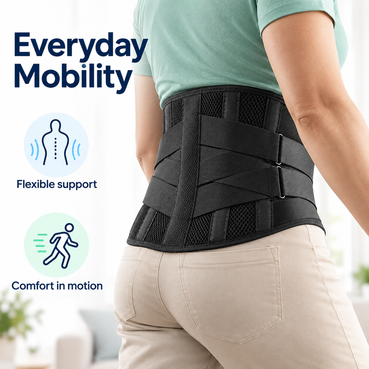3D Lumbar Back Brace