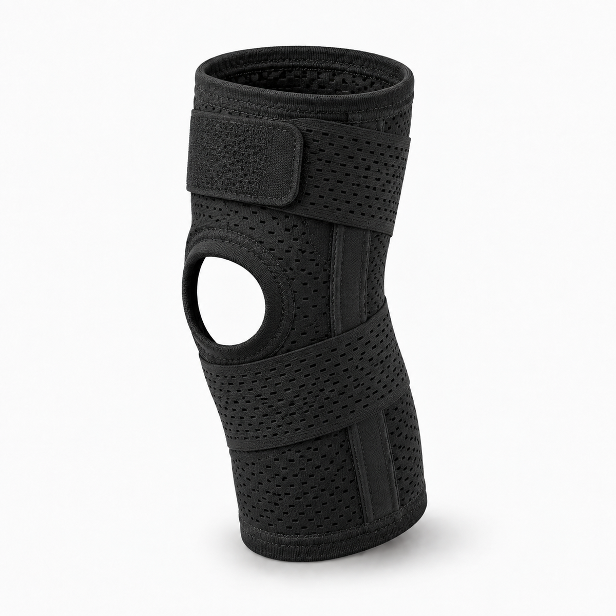 Breathable Knee Brace with Side Stabilizers