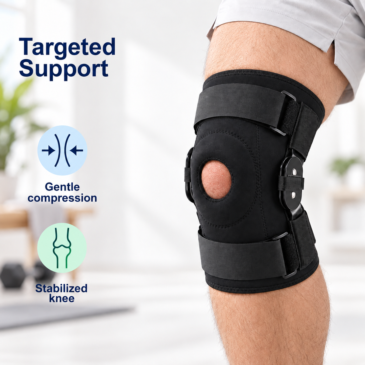 Sports Patella Knee Strap - targeted support visual for patellar comfort