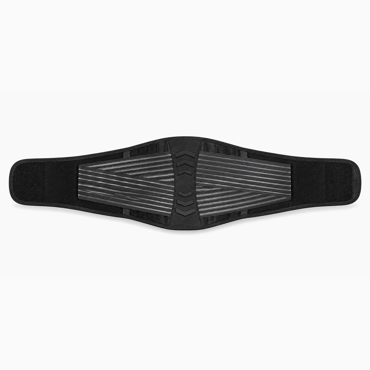 Lumbar Support Waist Brace - black adjustable back support belt