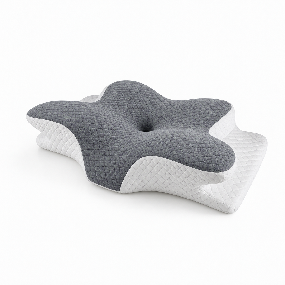 High Low Cervical Memory Pillow for Sleep Comfort