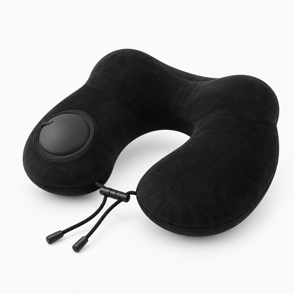 Inflatable U Shaped Travel Pillow for Portable Neck Support